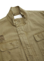 Coat / JNBY Cotton Trench Coat