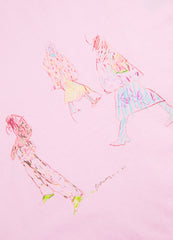 T-shirt / JNBY Funny Illustration Printed Round Neck T-shirt