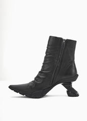 Shoes / JNBY Wool Leather Ankle Boots