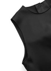 Dresses/JNBY A-line Center Slit Sleeveless Dresses