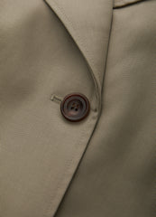 Coat / JNBY Cotton Midi Trench Coat with Lapels at Shoulders