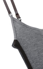 Sweater / JNBY Ribbed Slim Fit Merino Wool Tank Top