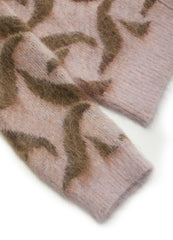 Sweater / JNBY Cropped Wool-blend Mohair Cardigan