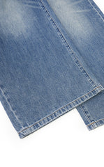 Pants / JNBY Wide-Leg Rolled Denim Trousers