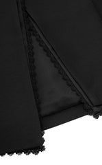 Skirt / JNBY Wool-Silk Layered Midi Skirt