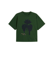 T-Shirt / jnby by JNBY Floral Print Crewneck Short Sleeve T-Shirt