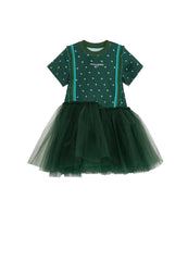 Dresses / jnby by JNBY Printing Patched Short Sleeve Dress