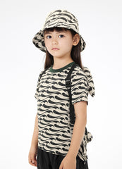 T-Shirt / jnby by JNBY Full Print Layered Back Short Sleeve T-Shirt