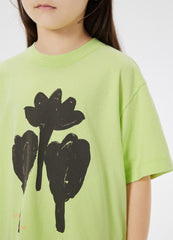 T-Shirt / jnby by JNBY Floral Print Crewneck Short Sleeve T-Shirt