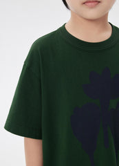 T-Shirt / jnby by JNBY Floral Print Crewneck Short Sleeve T-Shirt