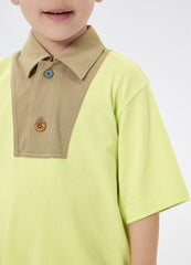 Shirt / jnby by JNBY Short Sleeve Polo Shirt (100% Cotton)