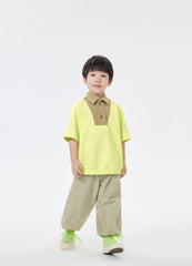 Shirt / jnby by JNBY Short Sleeve Polo Shirt (100% Cotton)