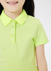 T-Shirt / jnby by JNBY Solid Short Sleeve Polo T-Shirt