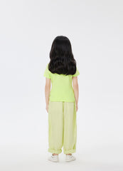 T-Shirt / jnby by JNBY Solid Short Sleeve Polo T-Shirt