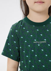 T-Shirt / jnby by JNBY Full Print Layered Back Short Sleeve T-Shirt