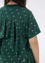 T-Shirt / jnby by JNBY Full Print Layered Back Short Sleeve T-Shirt