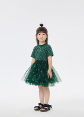 T-Shirt / jnby by JNBY Full Print Layered Back Short Sleeve T-Shirt