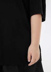 T-Shirt / jnby by JNBY Loose Fit Crewneck Short Sleeve T-Shirt (100% Cotton)