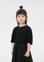 T-Shirt / jnby by JNBY Loose Fit Crewneck Short Sleeve T-Shirt (100% Cotton)