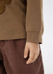 T-Shirt / jnby by JNBY Long Sleeve Embroidery Badge T-Shirt