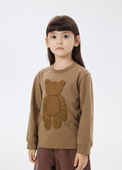 T-Shirt / jnby by JNBY Long Sleeve Embroidery Badge T-Shirt