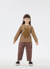 T-Shirt / jnby by JNBY Long Sleeve Embroidery Badge T-Shirt