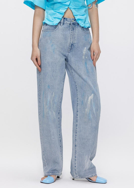 Jeans / JNBY Loose Fit Cotton Washed Jeans