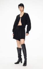 Shorts / JNBY Loose Fit Elastic Waist Knitted Shorts