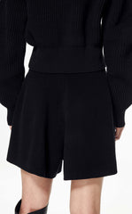 Shorts / JNBY Loose Fit Elastic Waist Knitted Shorts