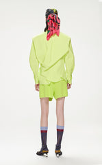 Shirts / JNBY Loose Fit Asymmetric Turndown CollarLong Sleeve Shirt