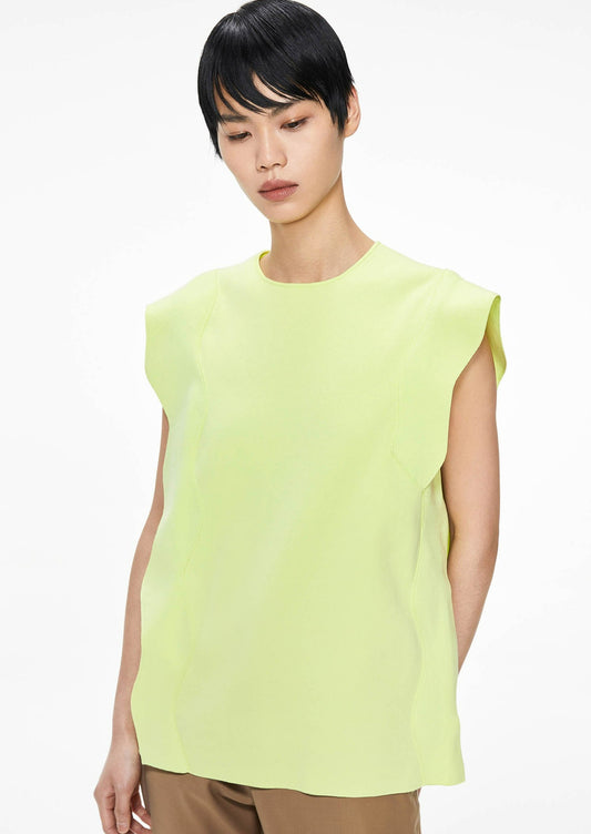 Vest / JNBY Loose Fit V-Neck H-Line Knit Vest