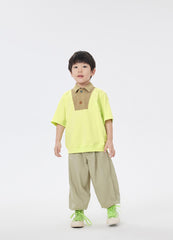 Shirt / jnby by JNBY Short Sleeve Polo Shirt (100% Cotton)