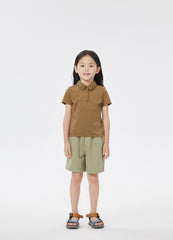 T-Shirt / jnby by JNBY Solid Short Sleeve Polo T-Shirt