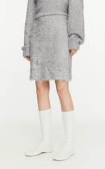 Skirt / JNBY Metallic Effect Knitted Straight Skirt