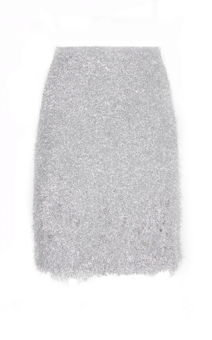 Skirt / JNBY Metallic Effect Knitted Straight Skirt