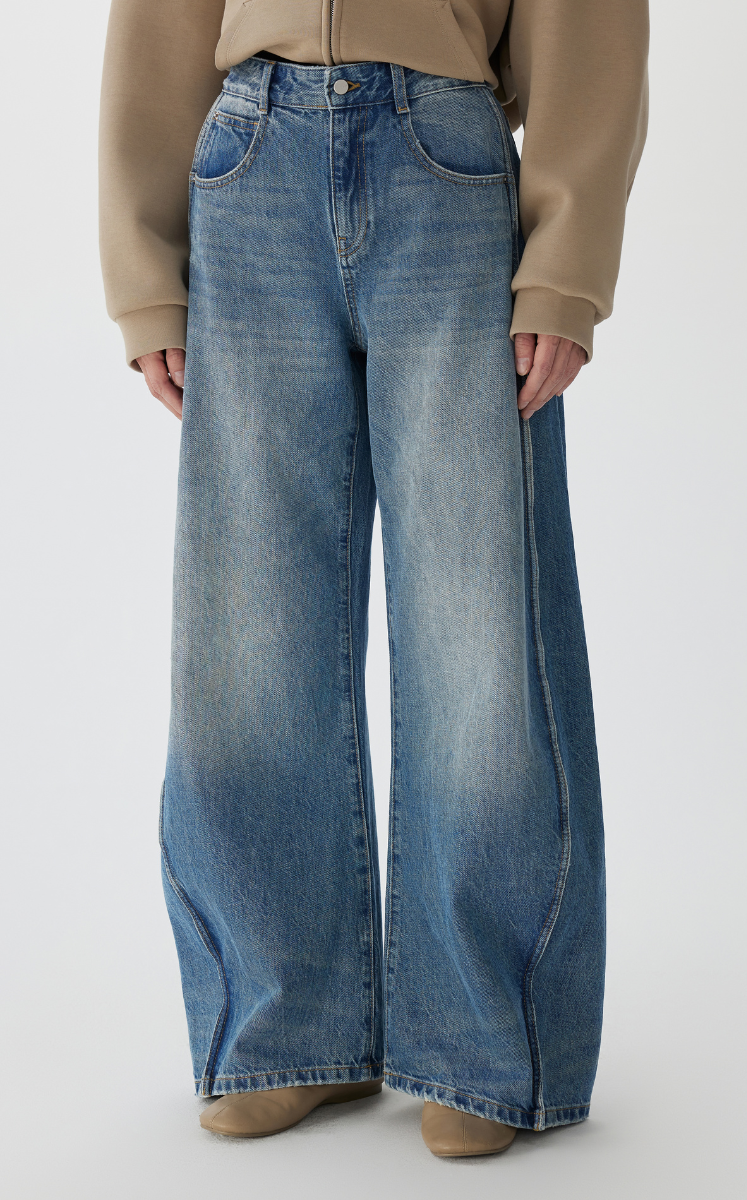 Pants / JNBY Raw Hem Banana Jeans