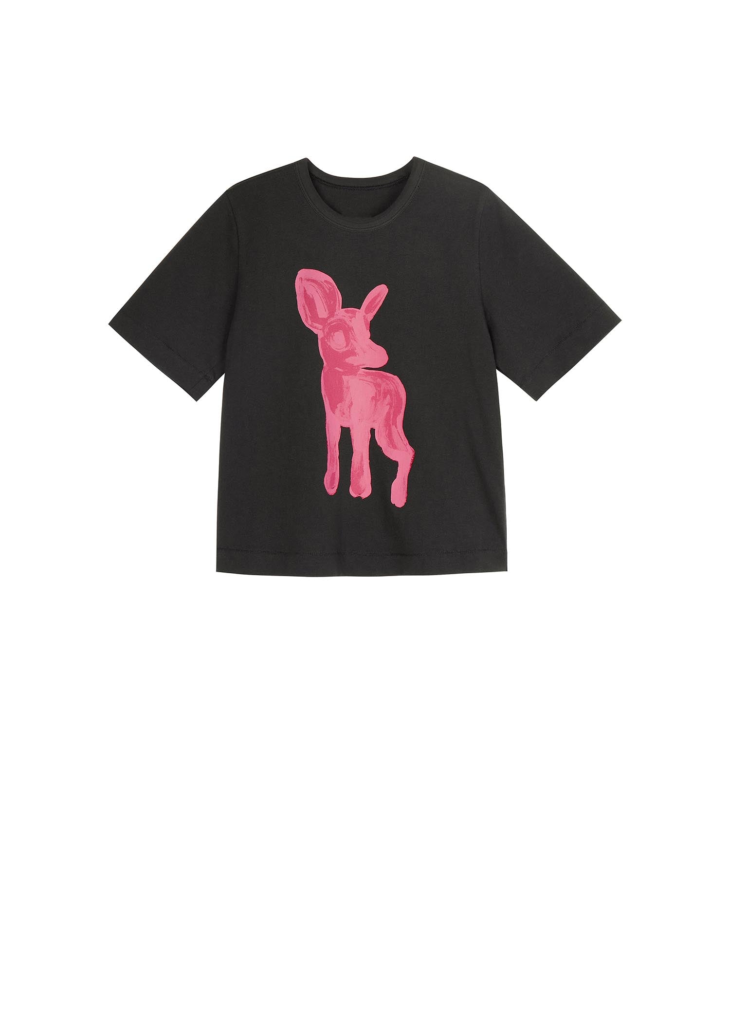 T-Shirt / jnby by JNBY Deer Printed Short Sleeve T-Shirt