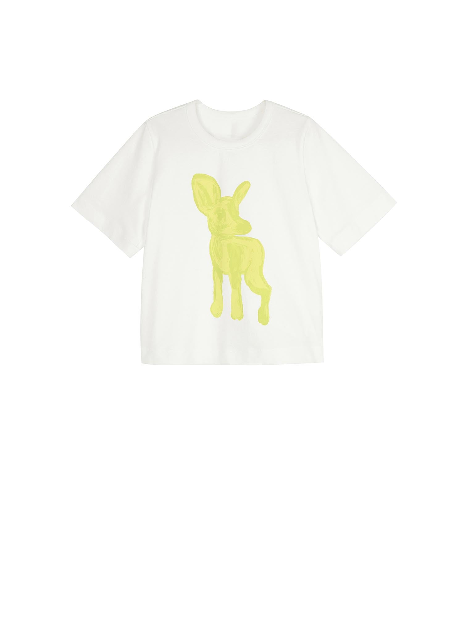 T-Shirt / jnby by JNBY Deer Printed Short Sleeve T-Shirt