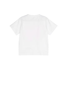 T-Shirt / jnby by JNBY Front Print Short Sleeve T-Shirt