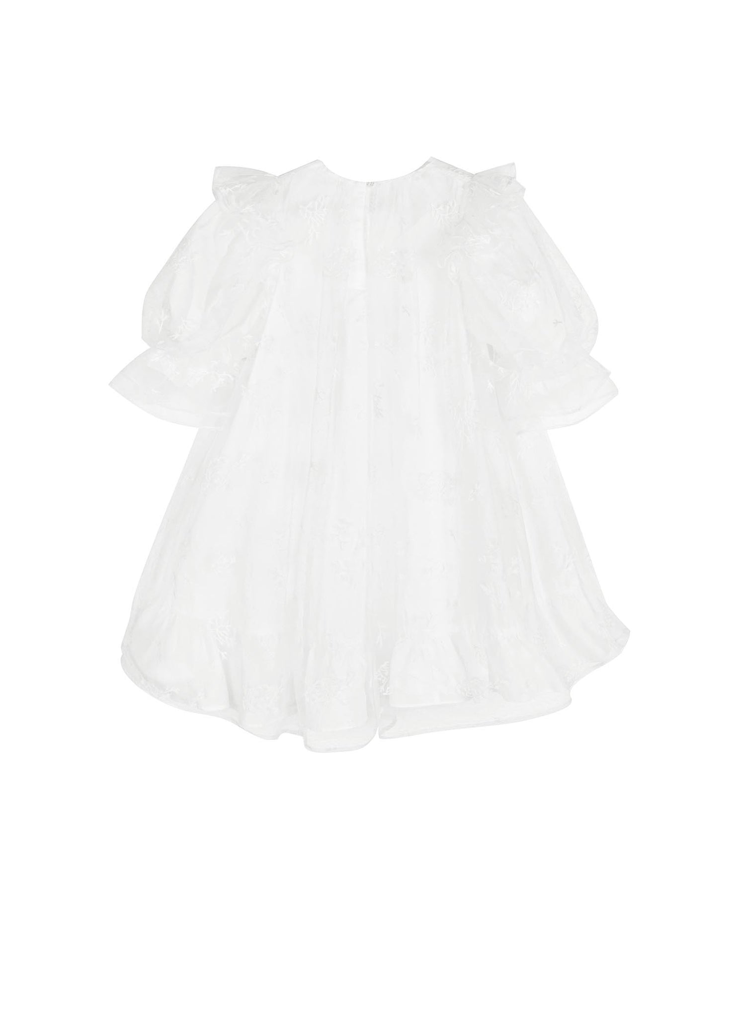 Dresses / jnby by JNBY White Crewneck Short Sleeve Dress