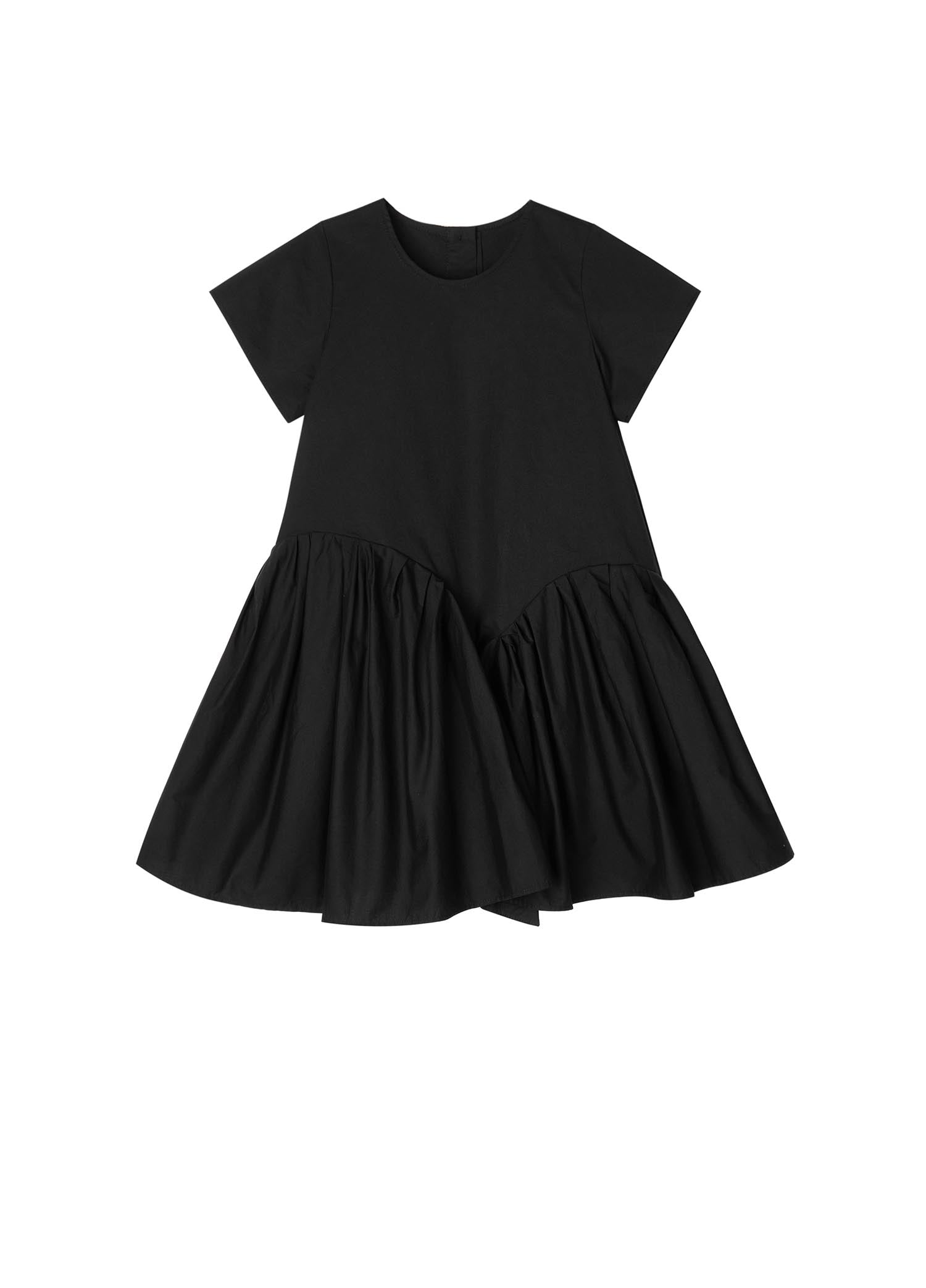 Dress / jnby by JNBY Solid A-Line Short Sleeve Dress