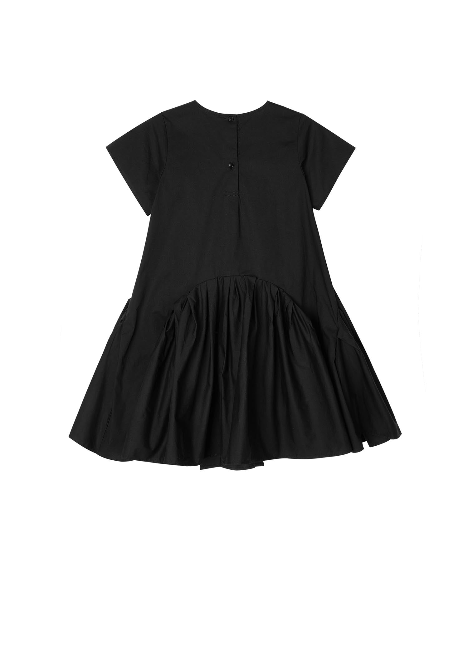 Dress / jnby by JNBY Solid A-Line Short Sleeve Dress