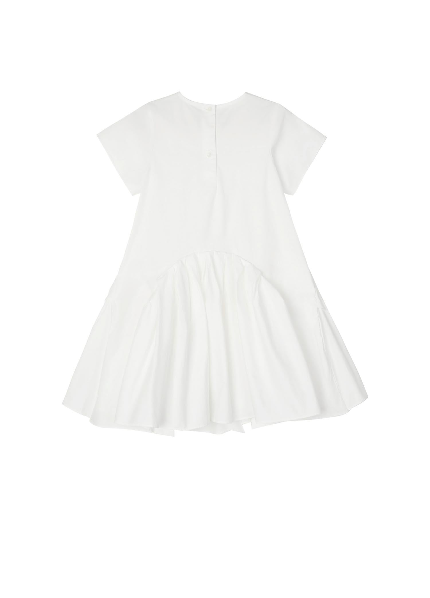 Dress / jnby by JNBY Solid A-Line Short Sleeve Dress