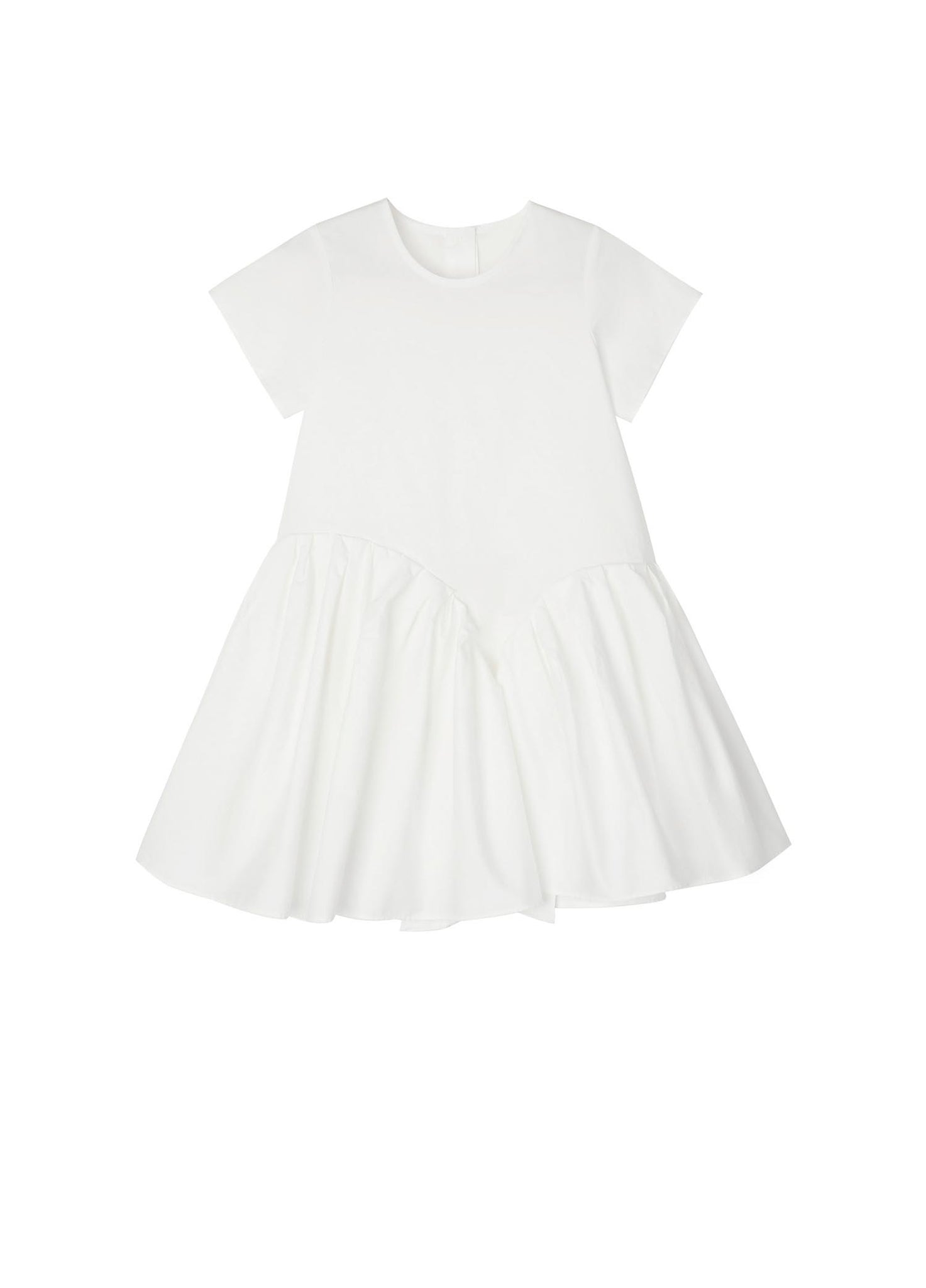 Dress / jnby by JNBY Solid A-Line Short Sleeve Dress