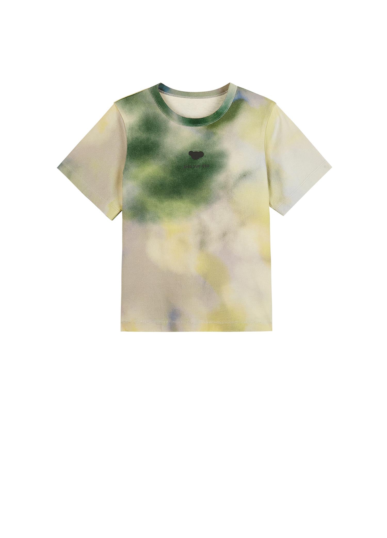 T-Shirt / jnby by JNBY Gradient Print Short Sleeve T-Shirt