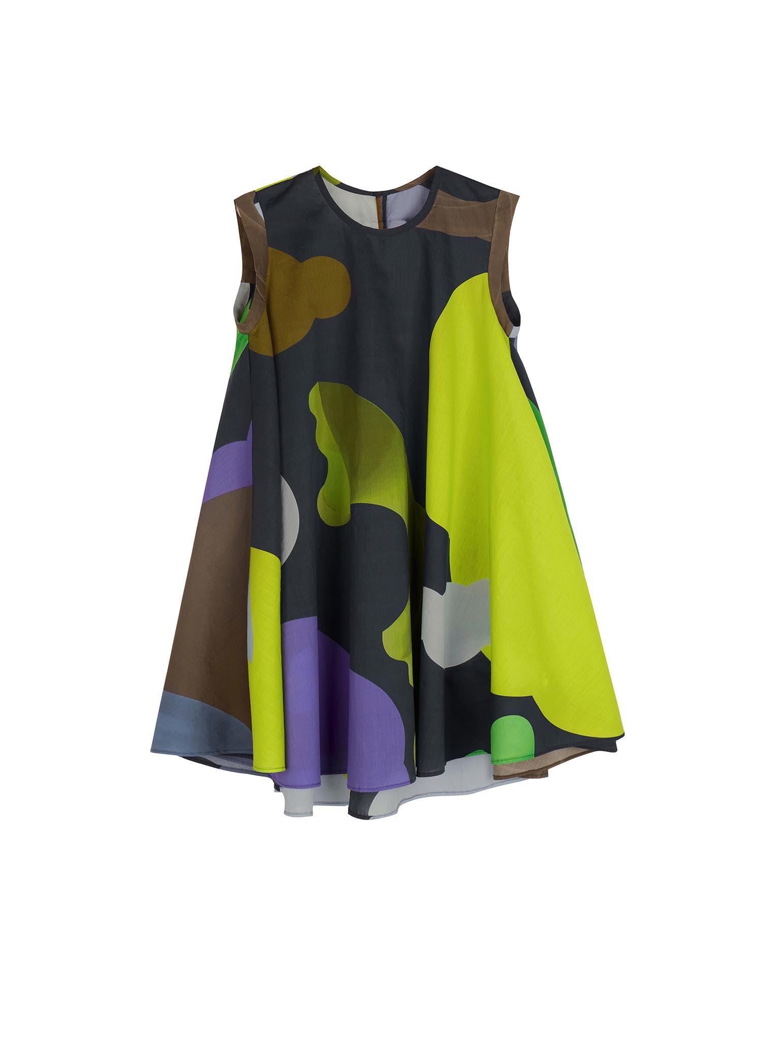 Dresses / jnby by JNBY Multi-Color Printing Sleeveless Dress