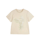 T-Shirt / jnby by JNBY Round Neck  Short-Sleeved T-Shirt