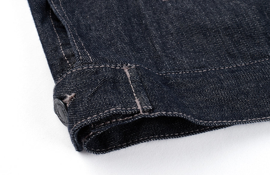 Jacket / jnby by JNBY Hooded Denim Vest Jackets (100% cotton)
