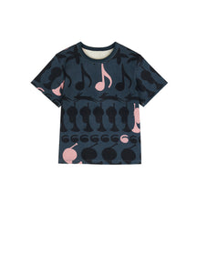 T-shirt / jnby by JNBY  Short-Sleeved Print Cotton T-shirt