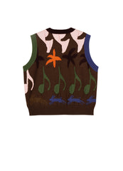 Vest /  jnby by JNBY Wool Print Vest